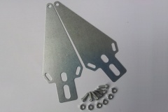 Pair of Mounting brackets for DDM Ballasts