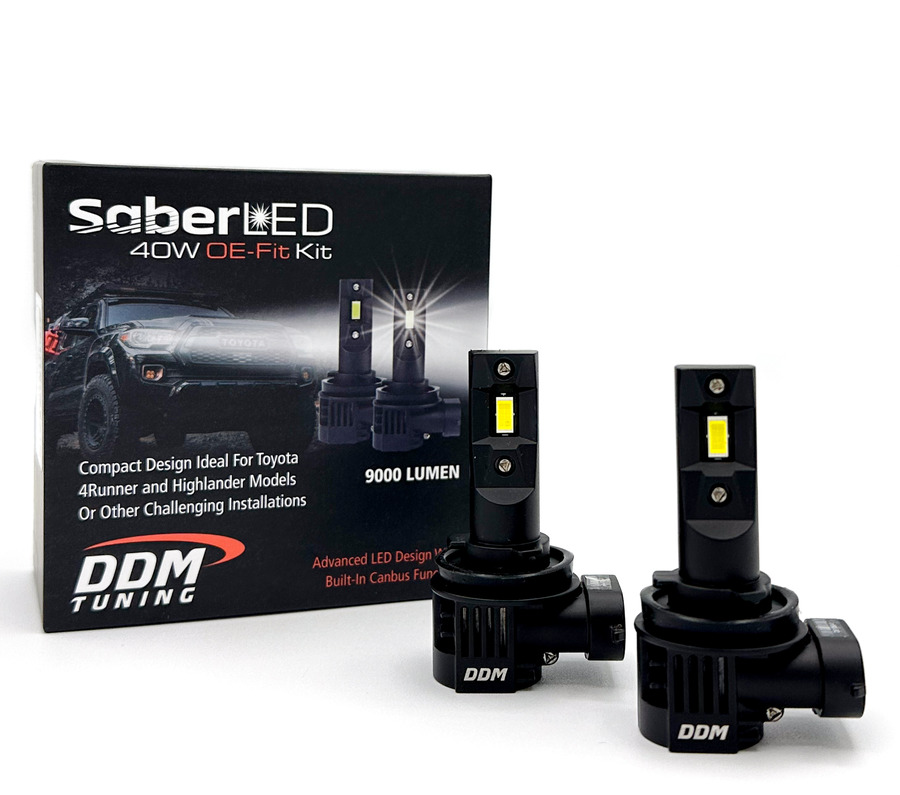 Saber OE Fit 40W LED Kit 3000K yellow color