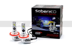 SaberLED Pro Fit H13 Hi/Lo LED Bulbs, 35W, 8000LM/PR, W