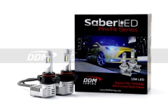 SaberLED Pro Fit H16 LED Bulbs, 35W, 8000LM/PR, W/Y