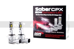 SaberLED CPX 20W 9005 LED Bulbs, 6000LM/PR, W/Y