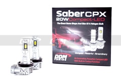 SaberLED CPX 20W H11 LED Bulbs, 6000LM/PR, W/Y