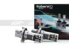 SaberLED OE Fit 50W H13 Hi/Lo LED Bulbs, 11000LM/PR, W