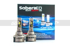 SaberLED OE Fit 50W V2 H15 LED Bulbs, 11000LM/PR, W