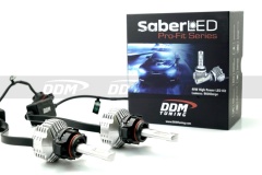 SaberLED Pro Fit 40W H16 LED Bulbs, 9000LM/PR, W/Y