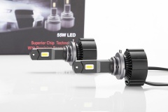 SaberLED ProX 55W 9005 LED Bulbs, 12500LM/PR, W/Y