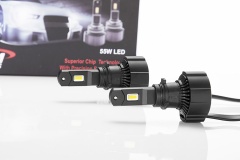 SaberLED ProX 55W PSX26W LED Bulbs, 12500LM/PR, W