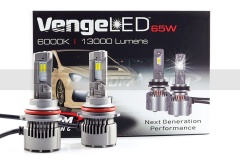 VengeLED 65W 9004 / 9007 Hi/Lo LED Bulbs, 13000LM/PR, W